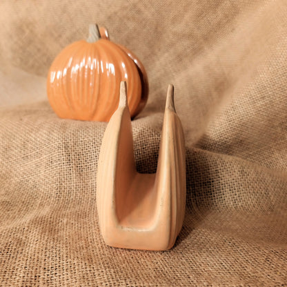 Ceramic Pumpkin Napkin Holder