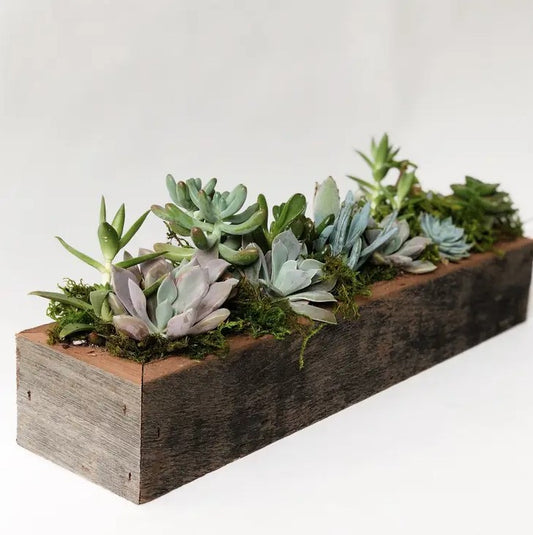 3x17" Reclaimed Wood Planter Box