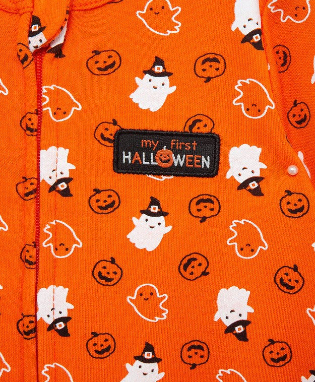 First Halloween Footie w/ Hat