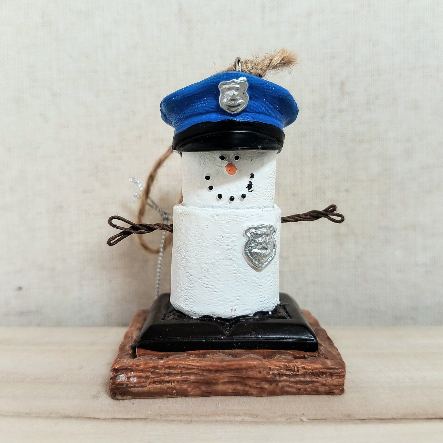 S'mores Snowman Ornament
