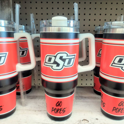 40oz Stainless Metal OSU Cup