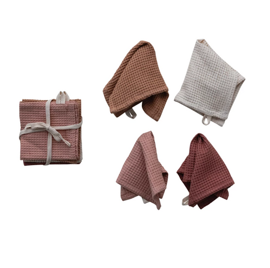 Square Linen & Cotton Dishtowels