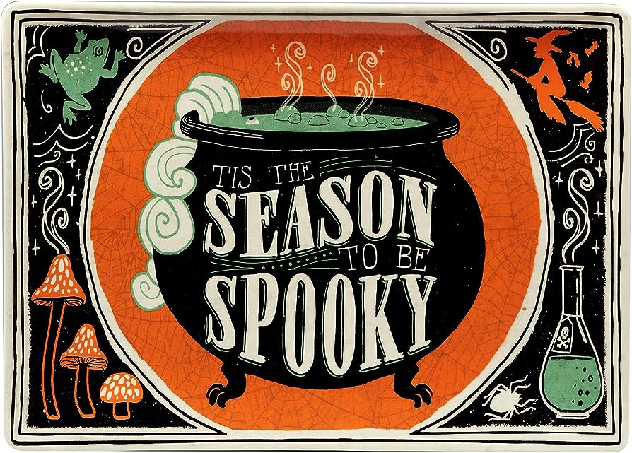 Scaredy Cat Rectangular Platter