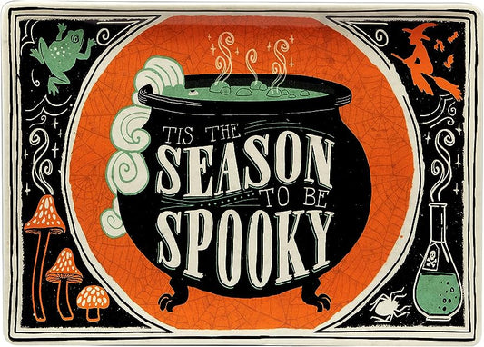 Scaredy Cat Rectangular Platter