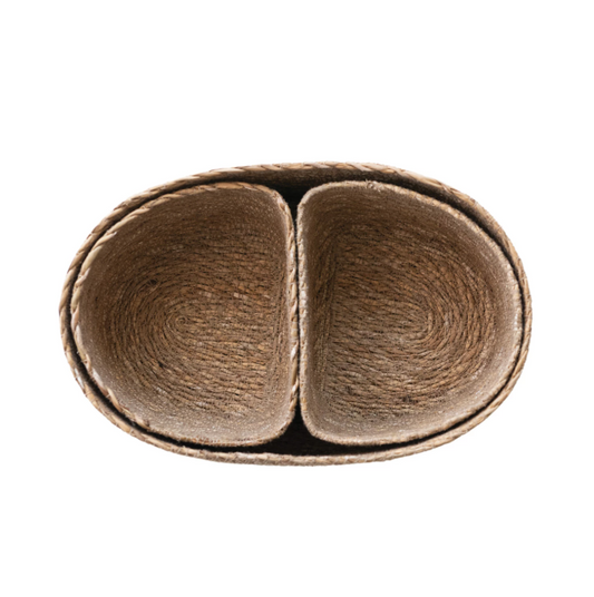 Hand-Woven Seagrass Nesting Baskets