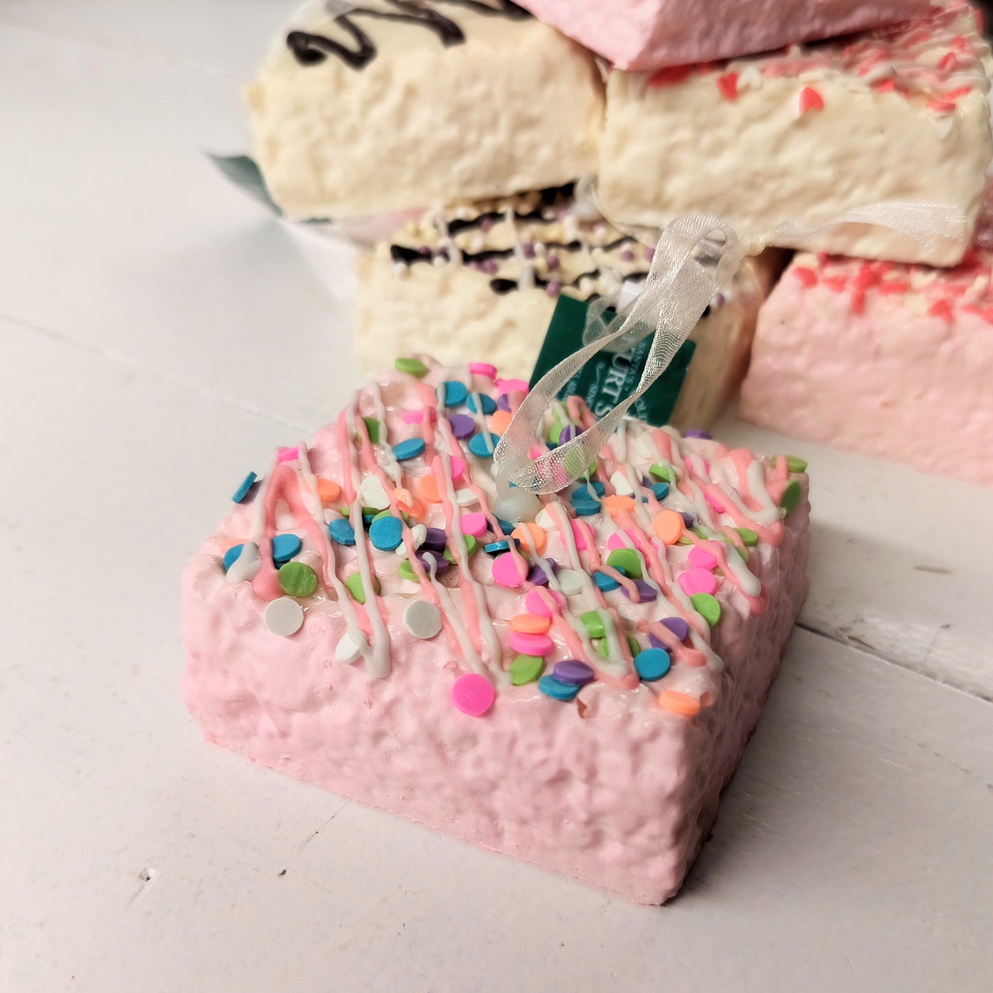 Faux Rice Crispy Ornament