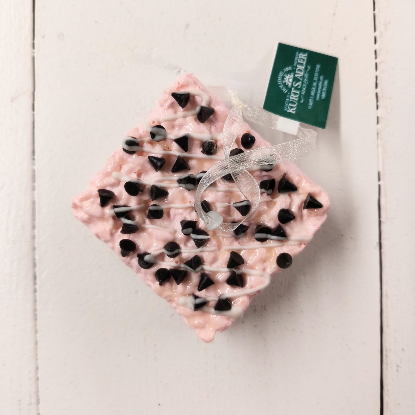 Faux Rice Crispy Ornament