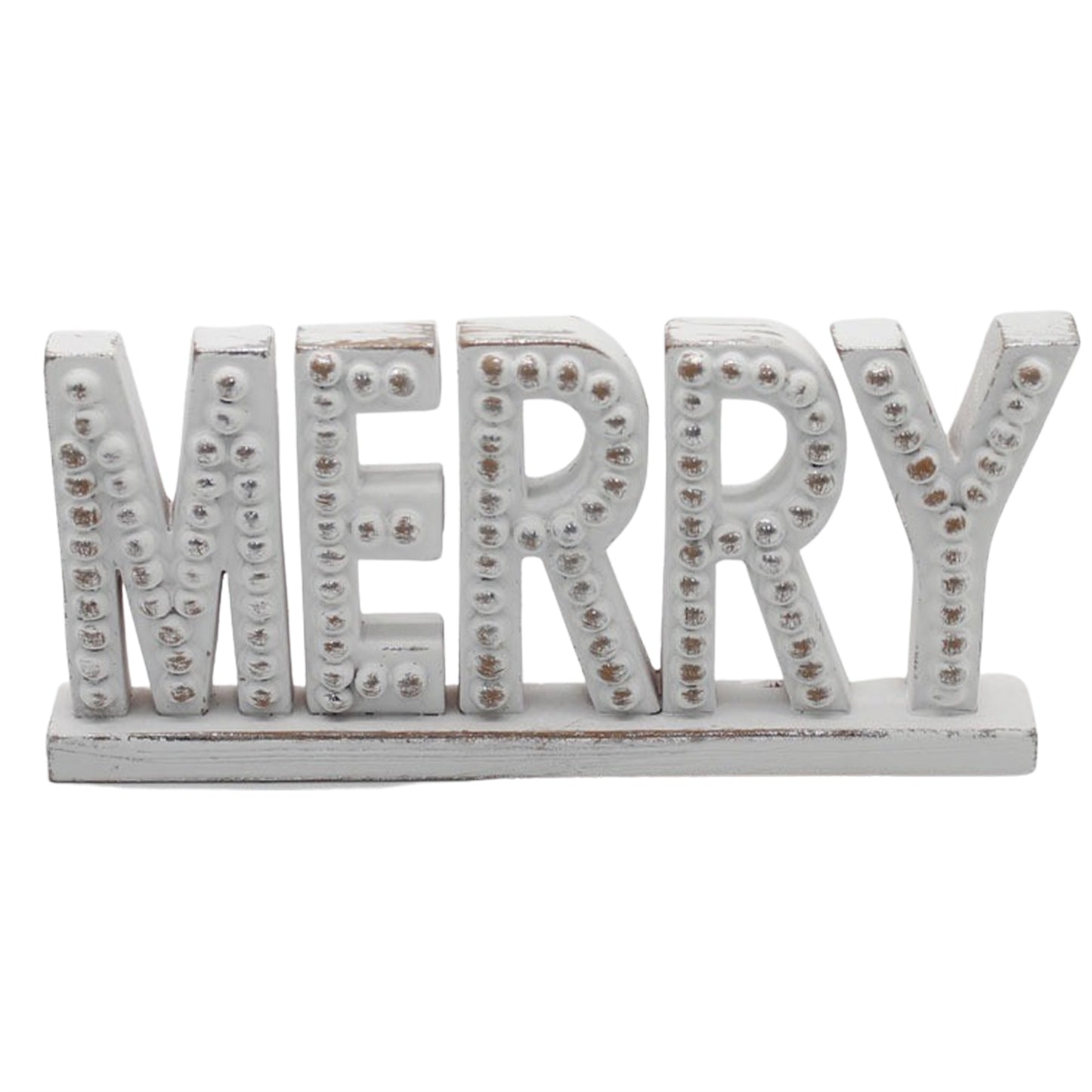 Resin Merry Sign