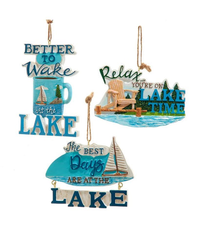 The Lake Ornament - 3 Styles