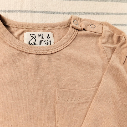 Long Sleeve Shirt - Beige