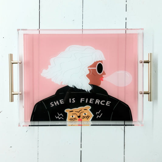 Acrylic Tray with Handles