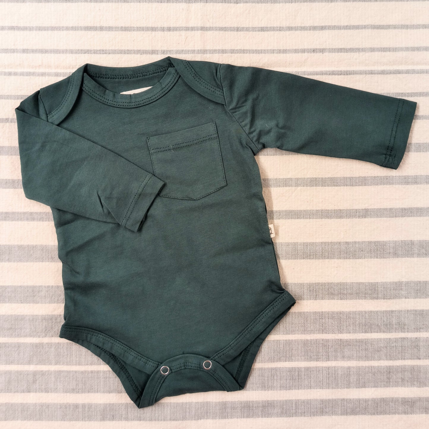 Long Sleeve Onesie - Green