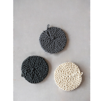8" Round Crochet Potholder