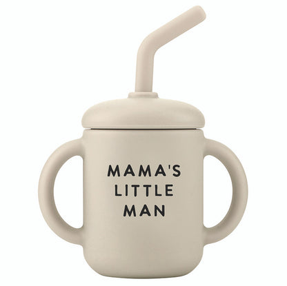 Glass & Sippy Cup Set - Little Man