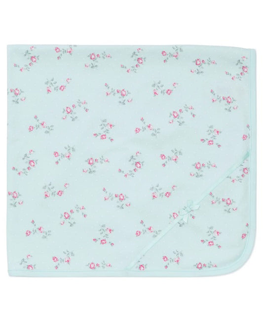 Floral Spray Receiving Blanket