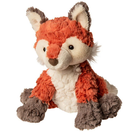 Coral Putty Fox Soft Toy - 8"