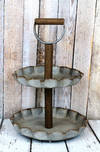 Iron Shovel Double Tray