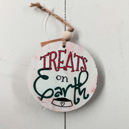 Round Pet Ornament - Assorted