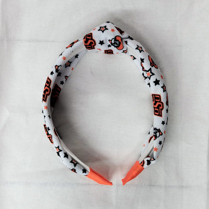 OU or OSU Knotted Headband