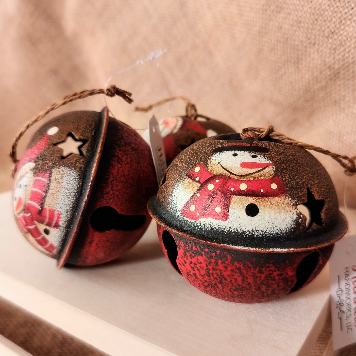 Rustic Bell Ornament