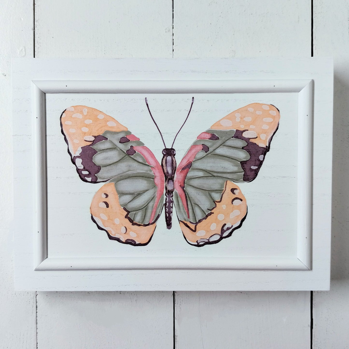 Bird or Butterfly Wooden Plaque