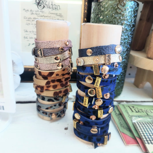 Emirish Leather Strap Bracelet