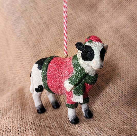Sweater Farm Animal Ornament