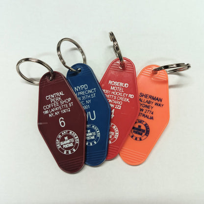 Motel Key Fob Keychain