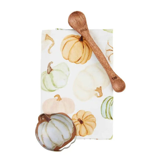 Multicolor Pumpkin Towel Set