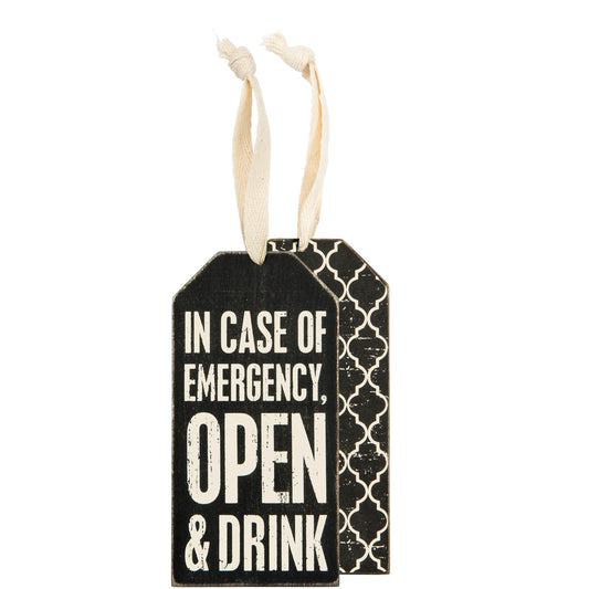 Open & Drink Bottle Tag