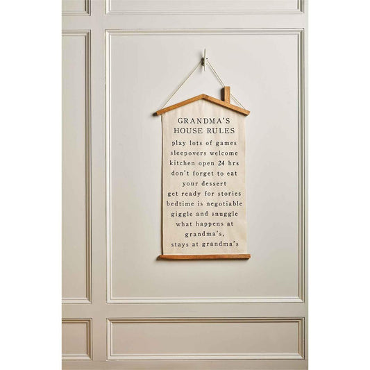 Grandma House Rules Hanger