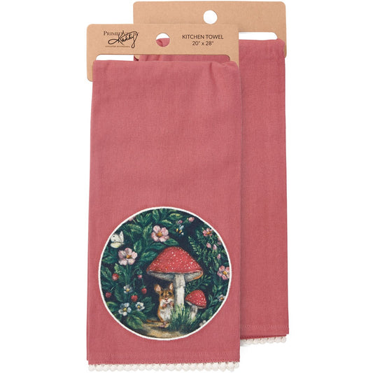 Woodland Mouse Kitchen Towel