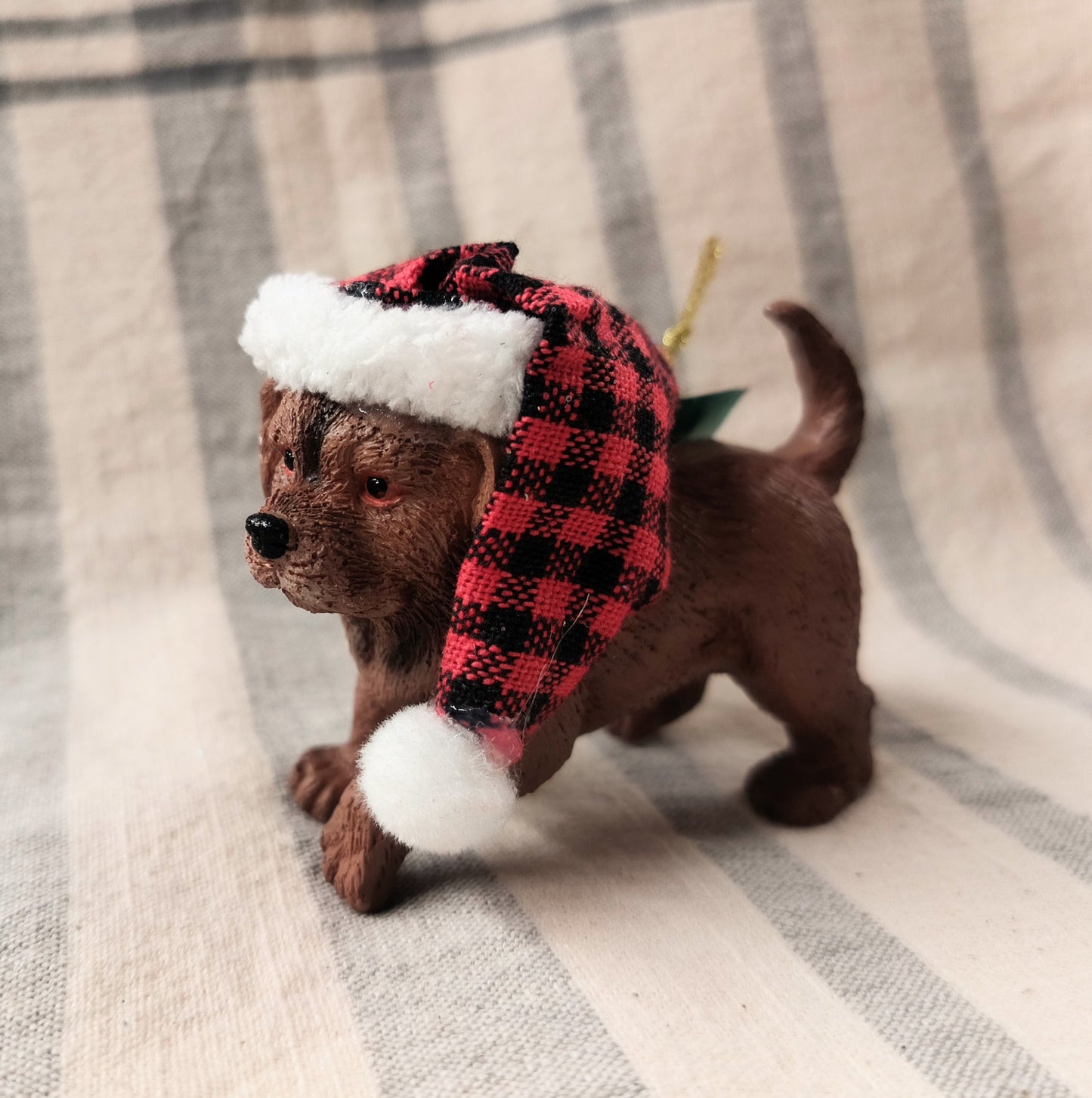 Lodge Puppy Ornament