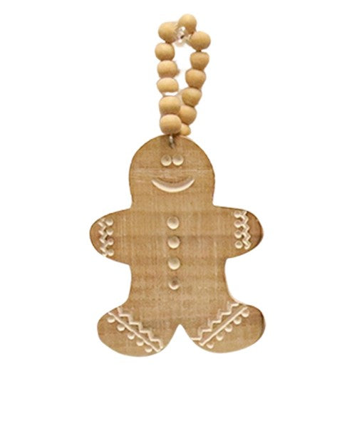 Snowflake or Gingerbread Ornament