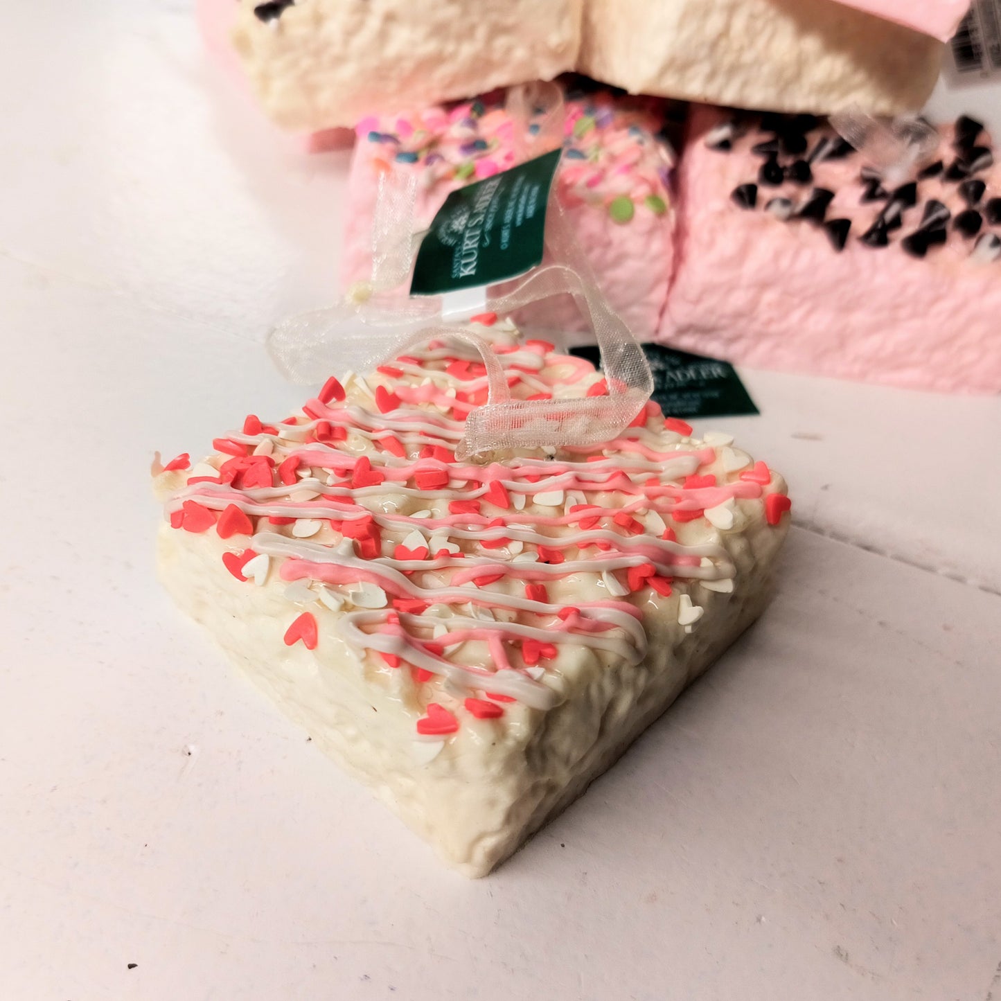 Faux Rice Crispy Ornament