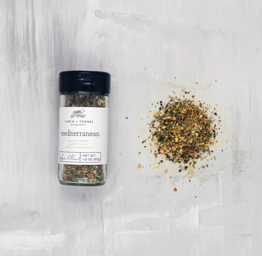 Mediterranean Spice Blend 1.6oz Glass Jar