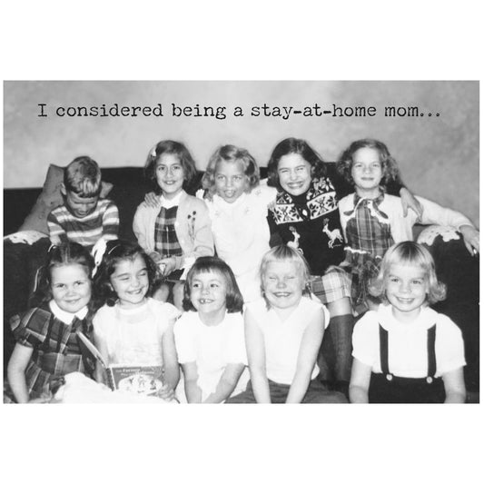 Stay At Home Greeting Card