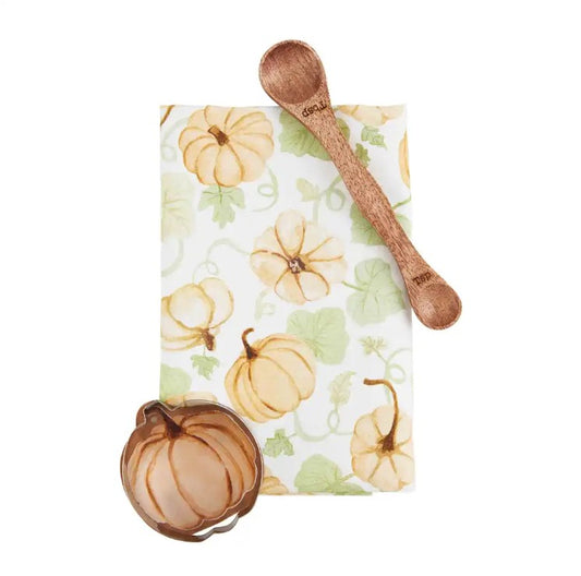 Orange Pumpkin Towel