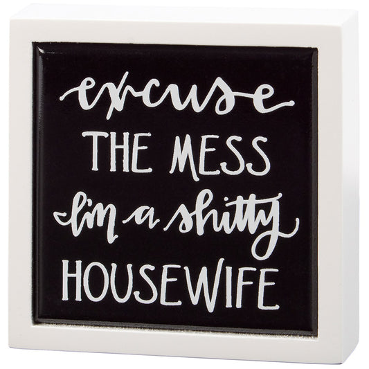 Housewife Box Sign Mini