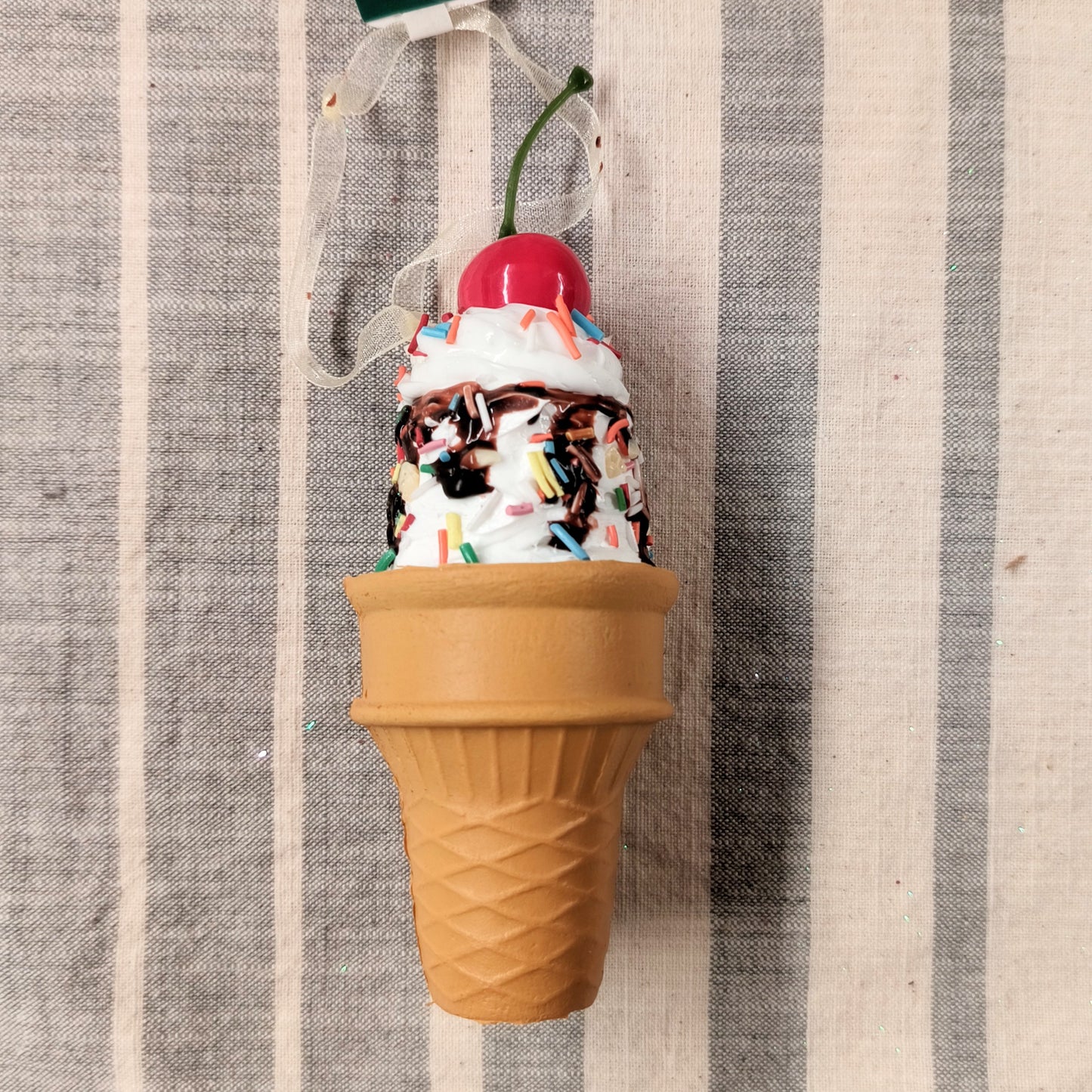 Ice Cream Cone Ornament