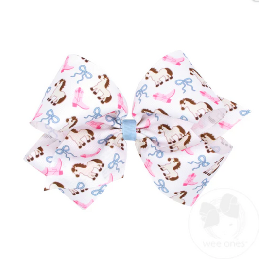 King Boots and Ponies Hairbow