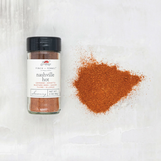 Nashville Hot Seasoning 1.9oz Glass Jar