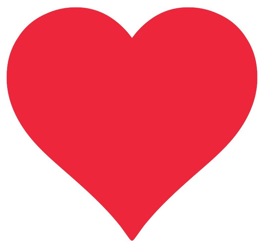 Die Cut Heart Placemat 12pk