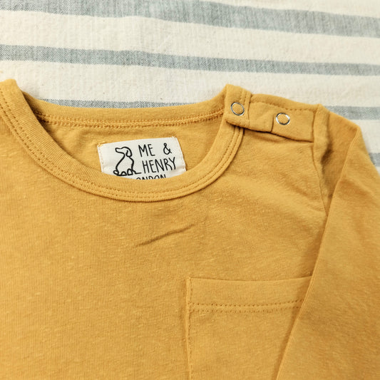Long Sleeve Shirt - Gold