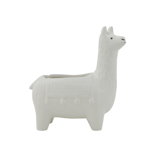 Ceramic Llama Planter