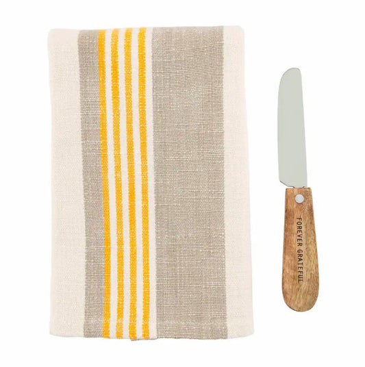 Pumpkin Towel & Spreader Set