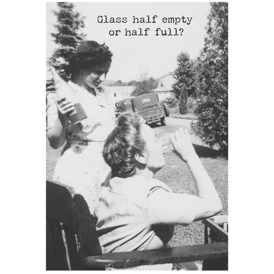 The Glass Greeting Card