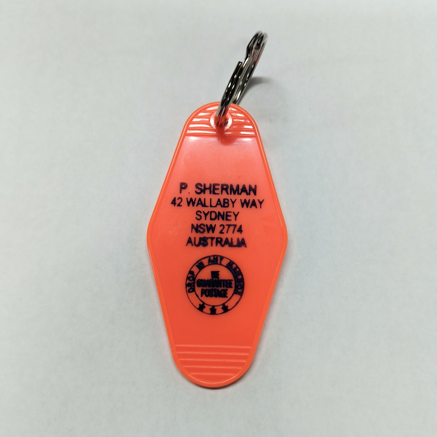 Motel Key Fob Keychain