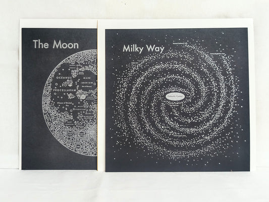 Archie's Press Cardstock Space Prints