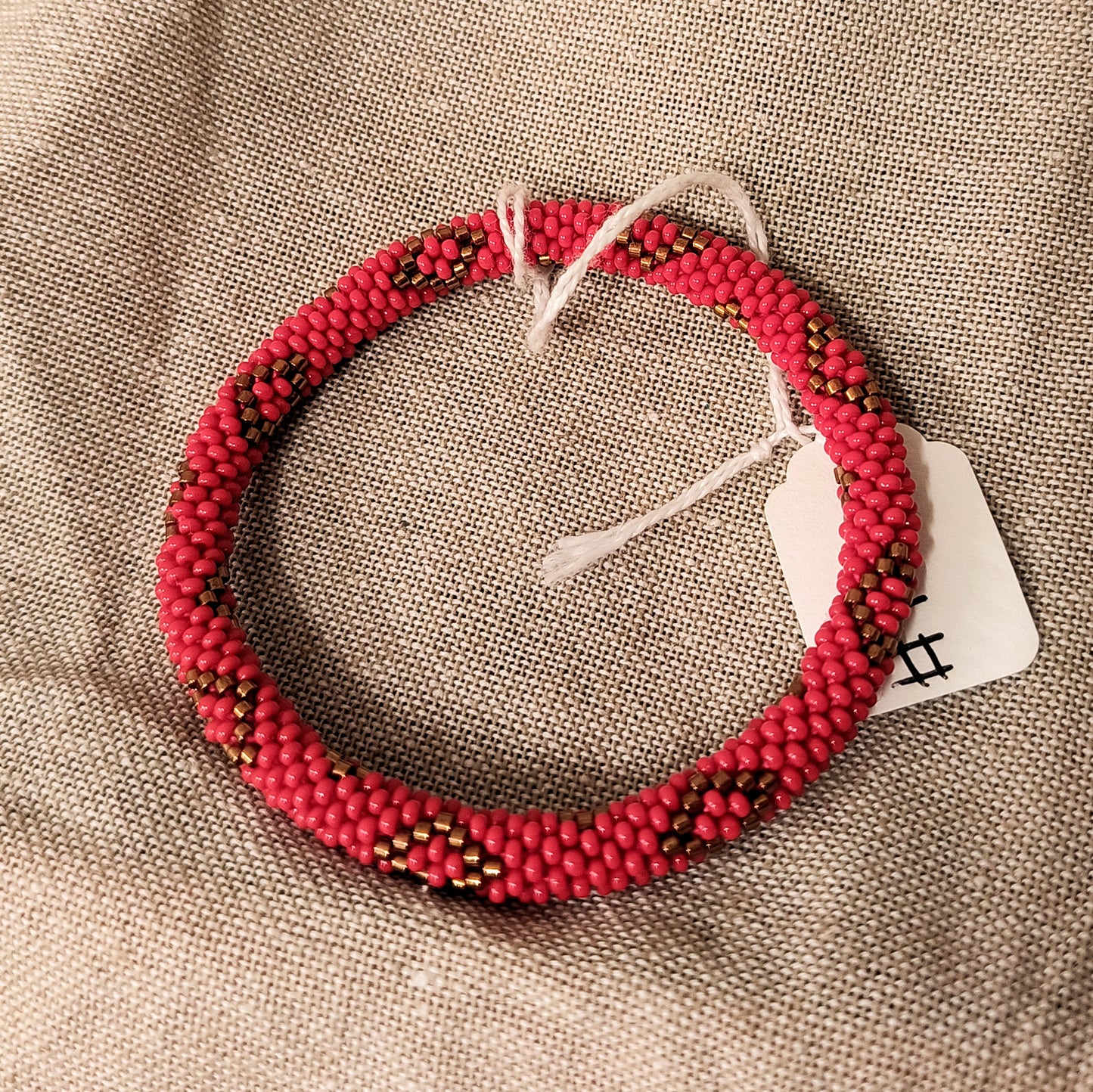 Sashka Beaded Bracelet - Red